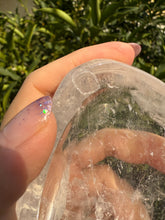 Load image into Gallery viewer, No perfect On Sale! Mini Clear Quartz Offering Bowl,Crystal Tray,B68
