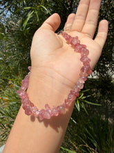 Load image into Gallery viewer, Strawberry Quartz Crystal Phone Strap,Healing Crystal Charm for Love Harmony
