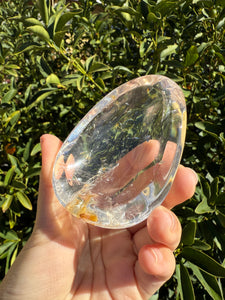Mini Clear Quartz Offering Bowl,Crystal Quartz Altar Bowl,Crystal Tray,B104