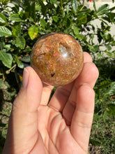 Load image into Gallery viewer, Garden Quartz Crystal Sphere,Natural Lodolite Included Healing Crystal Ball,A330
