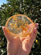 Load image into Gallery viewer, Golden Healer Quartz Bowl,Natural Hematoid Quartz Crystal Dish,Crystal Tray,B133
