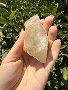 Raw Tibetan Quartz Point / Himalayan Quartz Crystal With Inclusions, A67