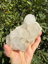 Load image into Gallery viewer, Large Raw Quartz Crystal Cluster with Intersecting Points
