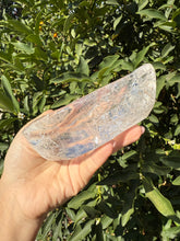 Load image into Gallery viewer, Large Clear Quartz Offering Bowl,Crystal Quartz Altar Bowl,Crystal Tray,B46
