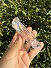 Load image into Gallery viewer, Mini Clear Quartz Offering Bowl,Crystal Quartz Altar Bowl,Crystal Tray,B100
