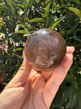 Load image into Gallery viewer, Natural Smoky Garden Quartz Sphere – Healing Crystal Ball for Meditation-A44
