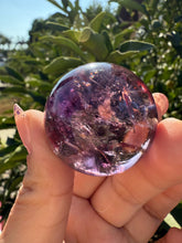 Load image into Gallery viewer, Top quality Chevron Amethyst Sphere,Amethyst Crystal Ball,Davis Effect, A69
