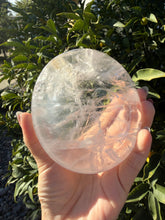 Load image into Gallery viewer, Natural Light Pink Rose Quartz Dish,Pale Pink Crystal Plate,Crystal Tray,B129
