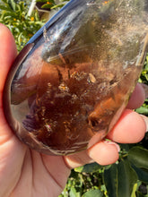 Load image into Gallery viewer, High-Grade Natural Brazilian Smoky Quartz Palm Stone,Meditation Palm Stones,A287
