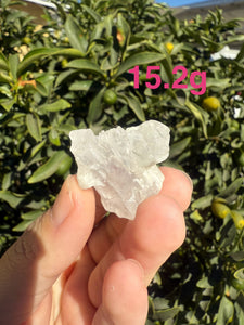 4pcs Natural Clear Quartz Crystal Clusters