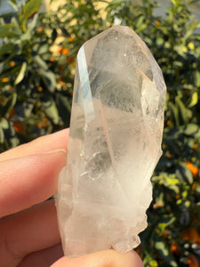 2pcs natural Raw Clear Quartz Point-Clear Quartz Tower-Clear Quartz Cluster