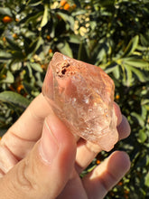 Load image into Gallery viewer, Red Mud Skeletal Quartz Crystal Point ,Red Mud Quartz ,#997
