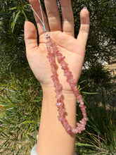 Load image into Gallery viewer, Strawberry Quartz Crystal Phone Strap,Healing Crystal Charm for Love Harmony
