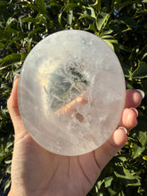 Load image into Gallery viewer, Natural Light Pink Rose Quartz Dish,Pale Pink Crystal Plate,Crystal Tray,B127
