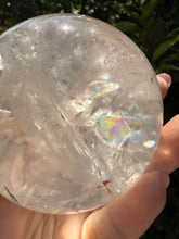 Load image into Gallery viewer, Large Rainbow Clear Quartz Crystal Sphere – Natural Healing Stone Ball- A43
