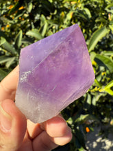 Load image into Gallery viewer, Raw Natural Amethyst Point from Brazil
