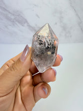 Load image into Gallery viewer, High Luster Enhydro Quartz w/ Moving Bubble &amp;/or Carbon/Black Inclusions,A498
