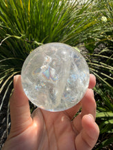 Load image into Gallery viewer, Natural Clear Quartz Crystal Sphere White Healing Stone Ball,A345
