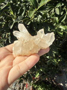 Small Raw Clear Quartz Cluster,98.2g