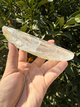 Load image into Gallery viewer, Small Clear Quartz Offering Bowl,Crystal Quartz Altar Bowl,Crystal Tray,B77
