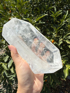 3.5lb Large Clear Quartz Offering Bowl,Crystal Quartz Altar Bowl,B52
