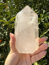 Load image into Gallery viewer, Clear Quartz Crystal Tower Point – High Clarity Polished Stone, A54
