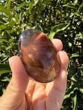 Load image into Gallery viewer, Natural Brazil Smoky Quartz Palm Stone / Meditation Palm Stones,A157
