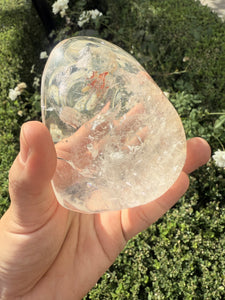 Small Clear Quartz Offering Bowl,234.8g