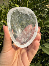 Load image into Gallery viewer, No perfect On Sale! Mini Clear Quartz Offering Bowl,Crystal Tray,B68
