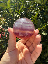 Load image into Gallery viewer, Rainbow Candy Fluorite Sphere, Stunning Rainbow Fluorite Ball
