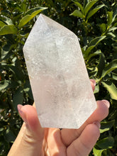 Load image into Gallery viewer, Clear Quartz Crystal Tower Point – High Clarity Polished Stone, A53

