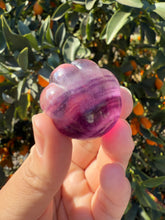 Load image into Gallery viewer, Large Purple Fluorite Paw
