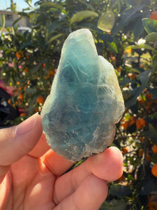 Raw Blue Fluorite Stone