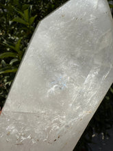 Load image into Gallery viewer, 3.42lb Clear Quartz Crystal Tower Point – High Clarity Polished Stone, A56
