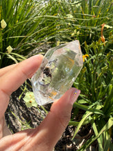 Load image into Gallery viewer, Natural Enhydro Quartz w/ Moving Bubble &amp;/or Carbon/Black Inclusions,A448
