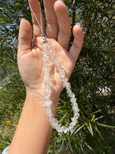 Load image into Gallery viewer, Clear Quartz Phone Charm,Minimalist Crystal Phone Strap,Gemstone Phone Chain
