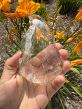 Load image into Gallery viewer, No perfect On Sale!Natural Clear Quartz Gourd Flame Dish,Crystal Tray,B154

