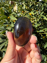 Load image into Gallery viewer, Natural Brazil Smoky Quartz Palm Stone,Meditation Palm Stones,A260
