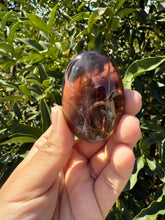 Load image into Gallery viewer, Natural Brazil Smoky Quartz Palm Stone / Meditation Palm Stones,A156
