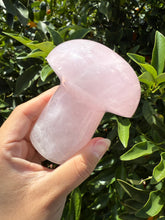 Load image into Gallery viewer, No Perfect On Sale!Large Rose Quartz Mushroom Crystal Sculpture,A80
