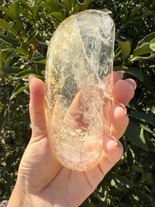 Small Clear Quartz Offering Bowl,Crystal Quartz Altar Bowl,Crystal Tray,B77