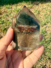 Load image into Gallery viewer, Garden Phantom Quartz Crystal Tower – Natural Lodolite Point
