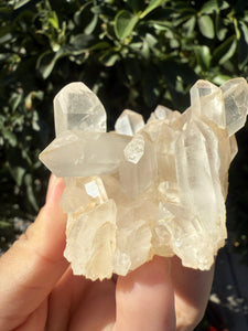 Small Raw Clear Quartz Cluster,98.2g