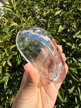 Load image into Gallery viewer, Mini Clear Quartz Offering Bowl,Crystal Quartz Altar Bowl,Crystal Tray,B100

