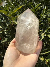 Load image into Gallery viewer, Clear Quartz Crystal Tower Point – High Clarity Polished Stone, A54
