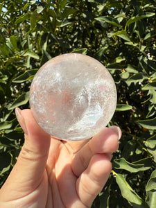 Great Deal!Clear Quartz Crystal Sphere,A126