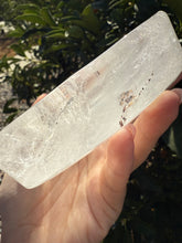 Load image into Gallery viewer, Large Clear Quartz Offering Bowl,Crystal Quartz Altar Bowl,Crystal Tray,B47
