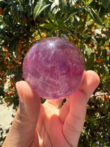 No perfect On Sale!High Quality Candy Fluorite Sphere, A107