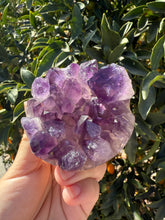 Load image into Gallery viewer, Natural amethyst geode, Crystal geode,Amethyst cluster
