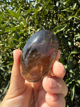 Load image into Gallery viewer, Natural Brazil Smoky Quartz Palm Stone / Meditation Palm Stones,A157
